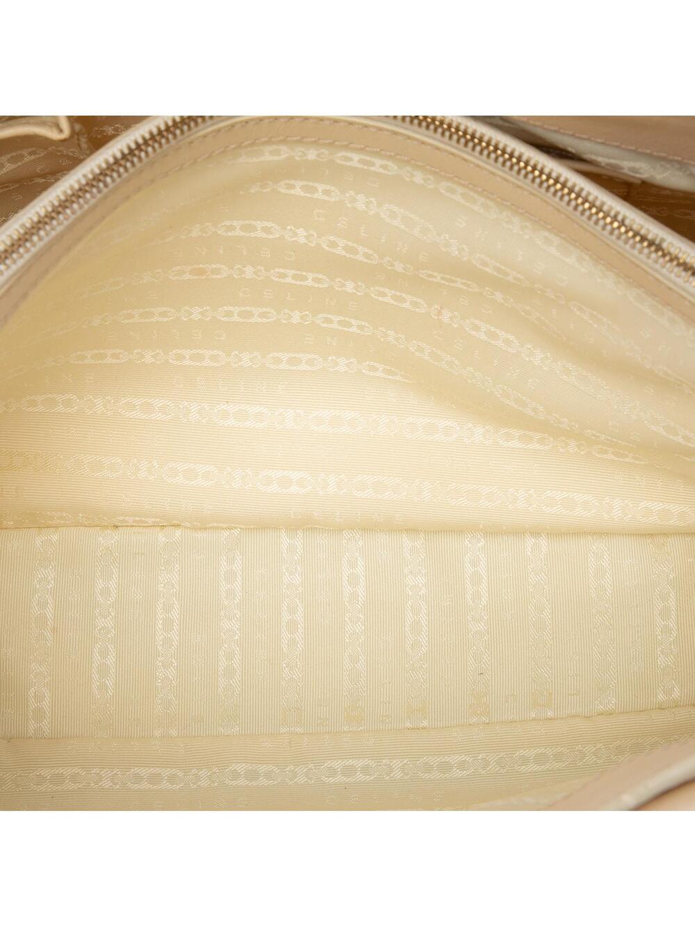 Celine Raffia Boogie Handbag Pre-Loved #330342C51B - Picture 4 of 7